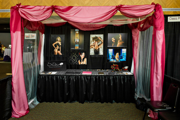 Studio E Boudoir Bridal Boudoir Booth at Bridal Show