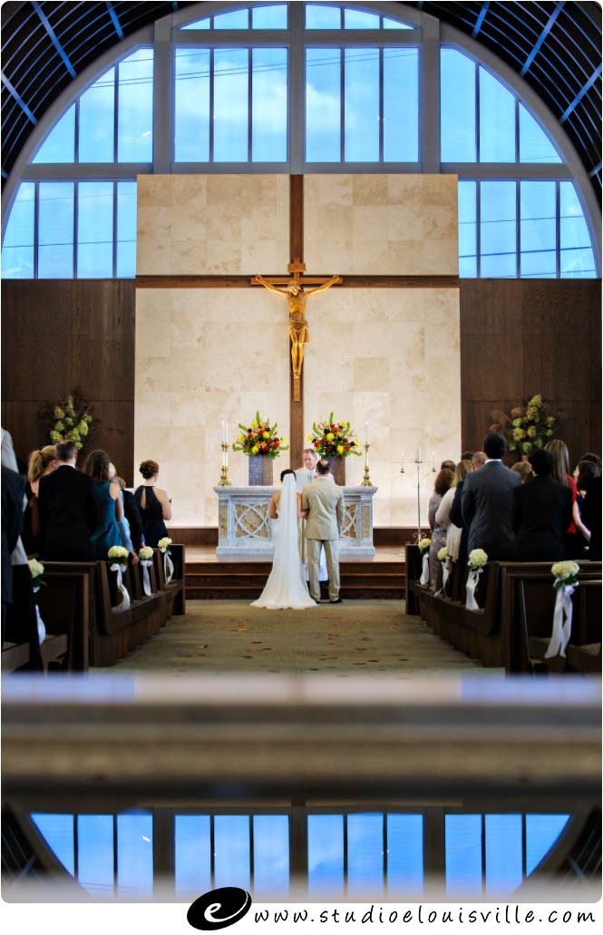 Wedding at Saint Bernadette Catholic Church