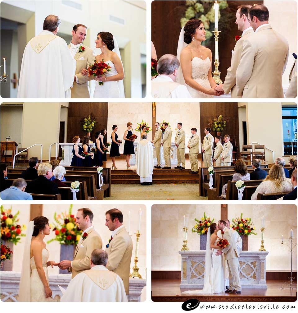 Wedding at Saint Bernadette Catholic Church
