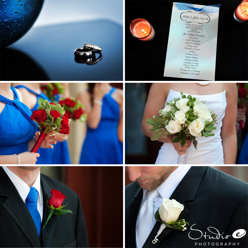 Glassworks wedding Louisville wedding details