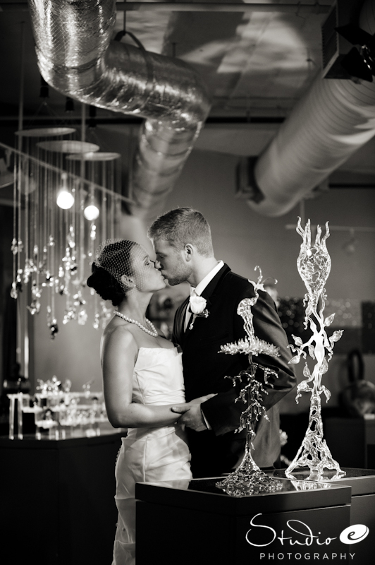 Glassworks wedding Louisville