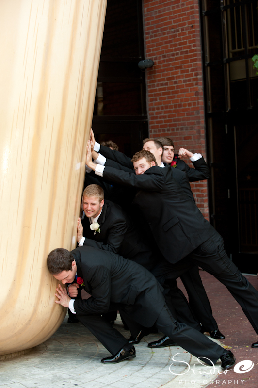 Glassworks wedding Louisville
