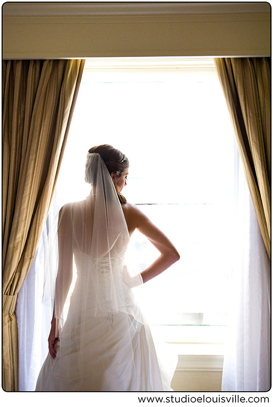 Seelbach Hilton Louisville Kentucky - Bridal Portrait