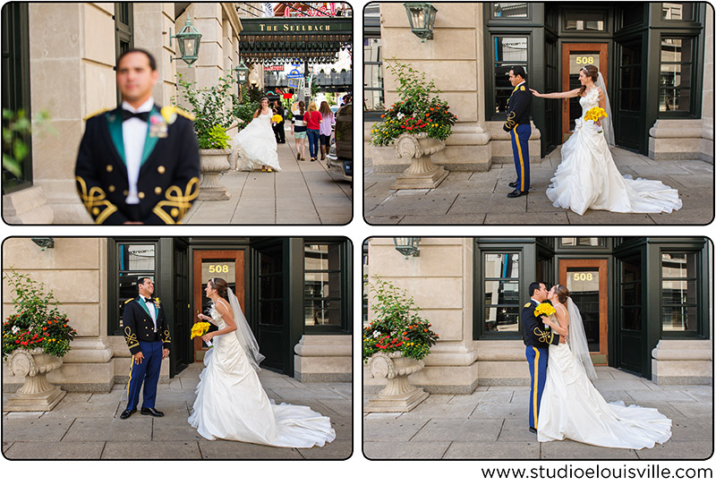 Wedding at the Seelbach Hilton - first look - reveal