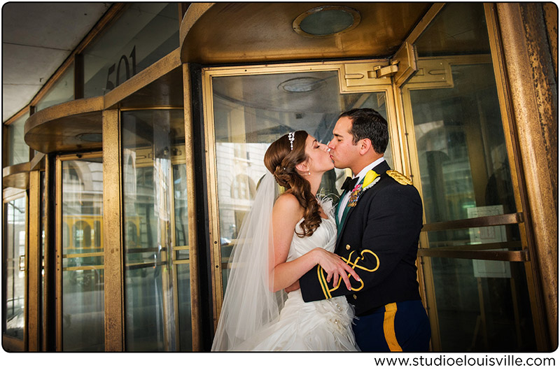 Bride and Groom Portraits - Seelbach - Louisville