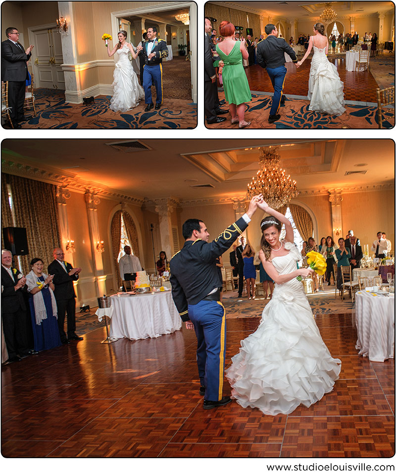 Wedding Reception at the Seelbach Hilton in Louisville KY